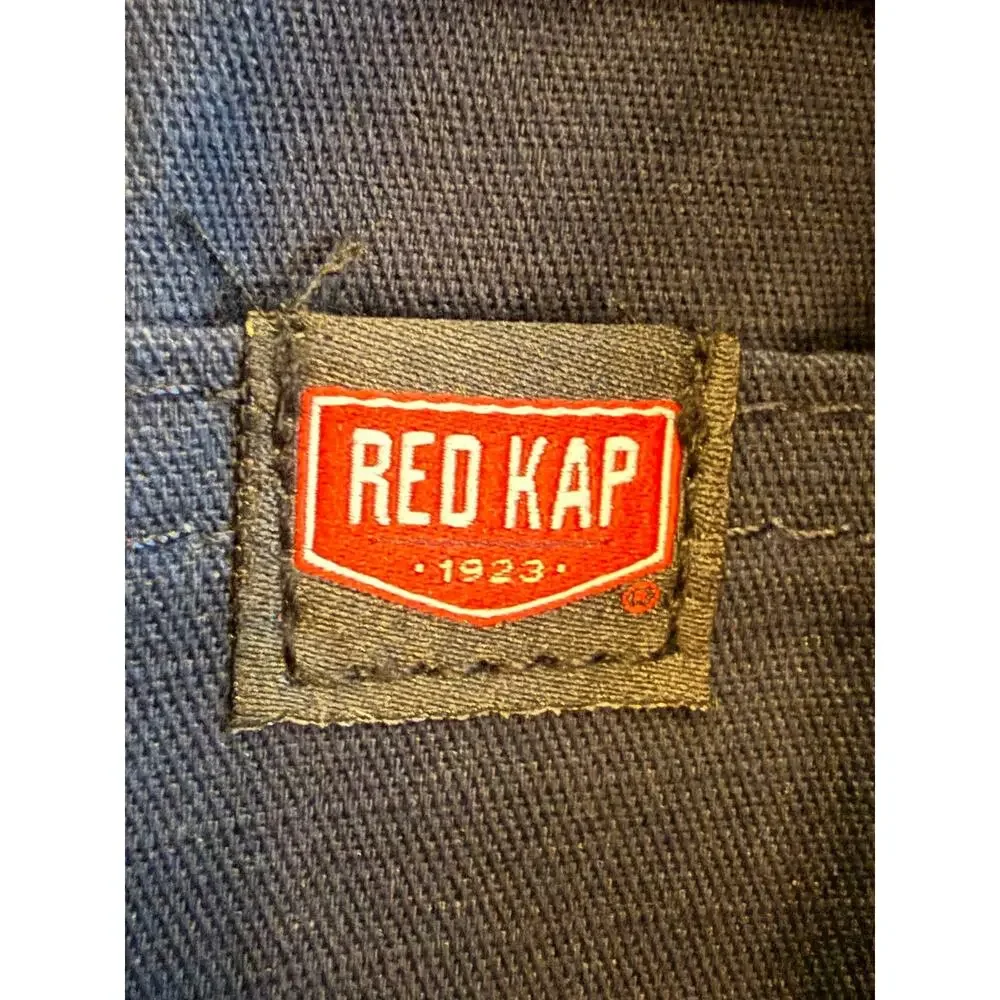 Red Kap Work Pants Mens 38X28 Navy Paint Industrial Utility Cargo Outdoor NWOT
